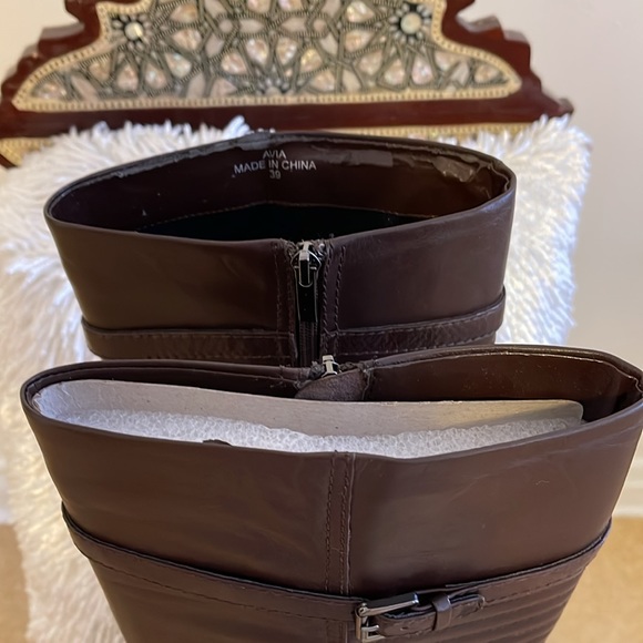 8.5 DARK BROWN knee high boots BRAND NEW - Picture 5 of 8